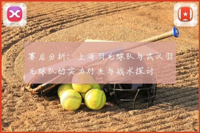 赛后分析：上海羽毛球队与武汉羽毛球队的实力对决与战术探讨