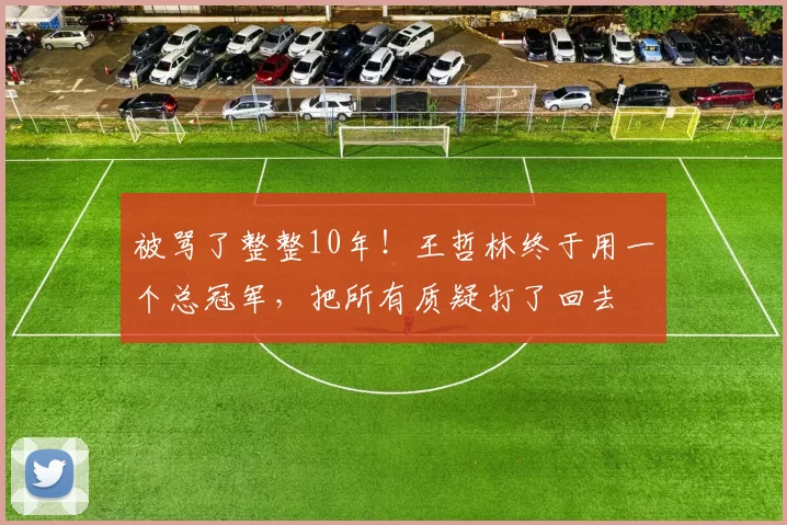 被骂了整整10年！王哲林终于用一个总冠军，把所有质疑打了回去