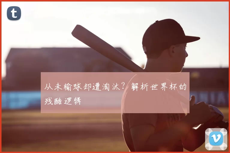 从未输球却遭淘汰？解析世界杯的残酷逻辑